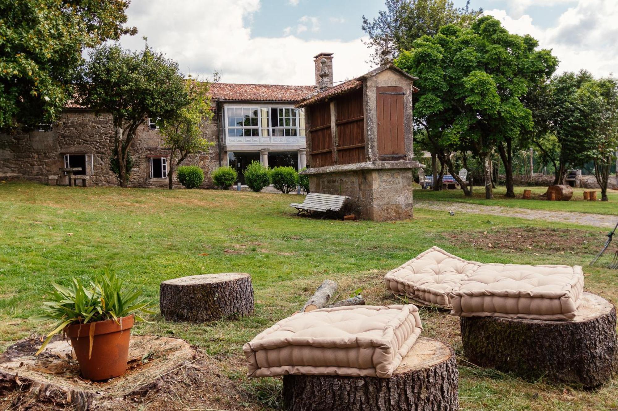 Casa Grande De Cornide Santiago De Compostela Villa Teo Ngoại thất bức ảnh